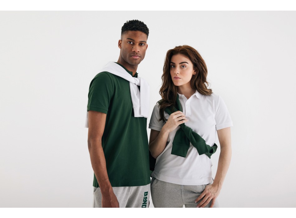 Polo IQONIQ Yosemite in cotone piquet riciclato FullGadgets.com