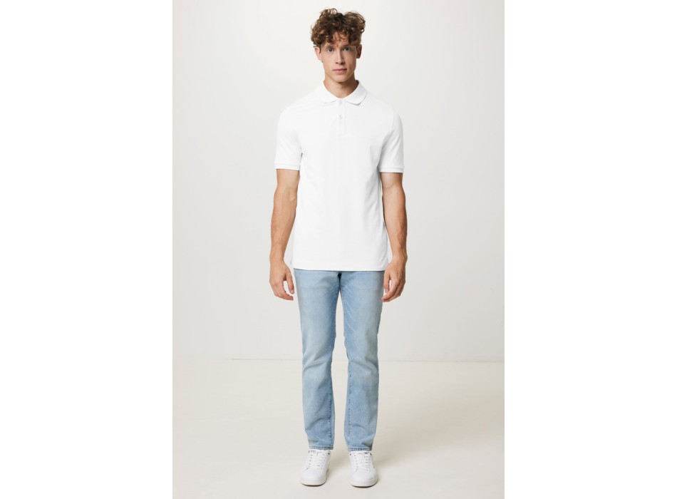 Polo IQONIQ Yosemite in cotone piquet riciclato FullGadgets.com