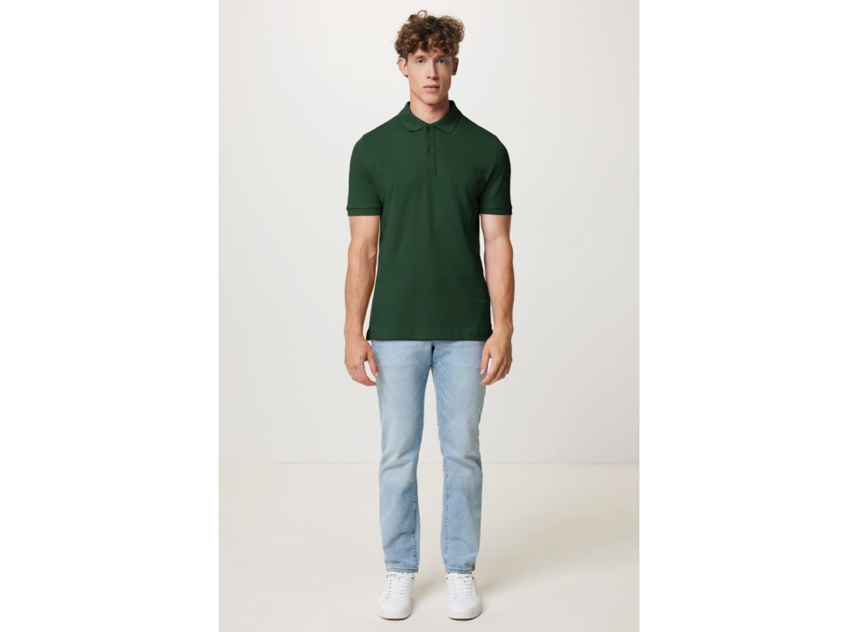 Polo IQONIQ Yosemite in cotone piquet riciclato FullGadgets.com