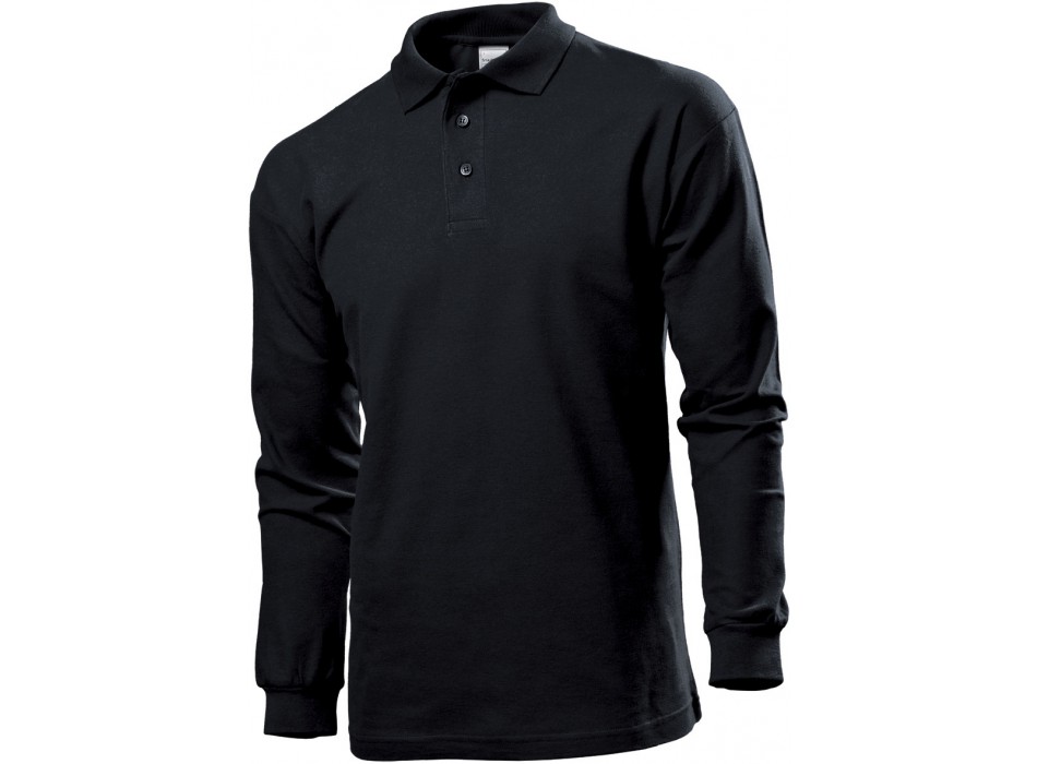 POLO M/L MEN STED 3 BOTT 100%C FullGadgets.com