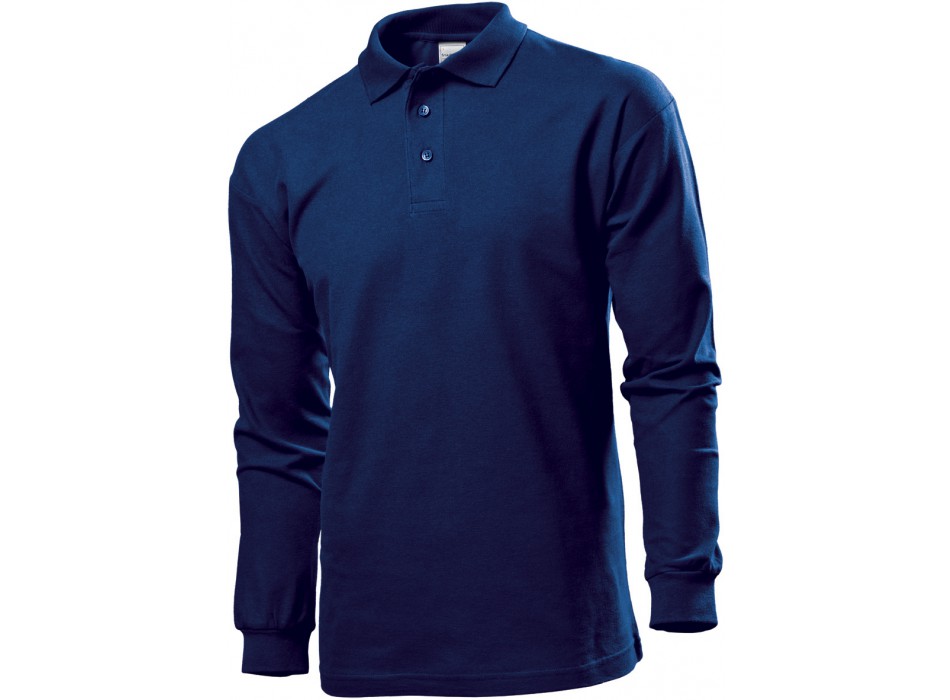 POLO M/L MEN STED 3 BOTT 100%C FullGadgets.com