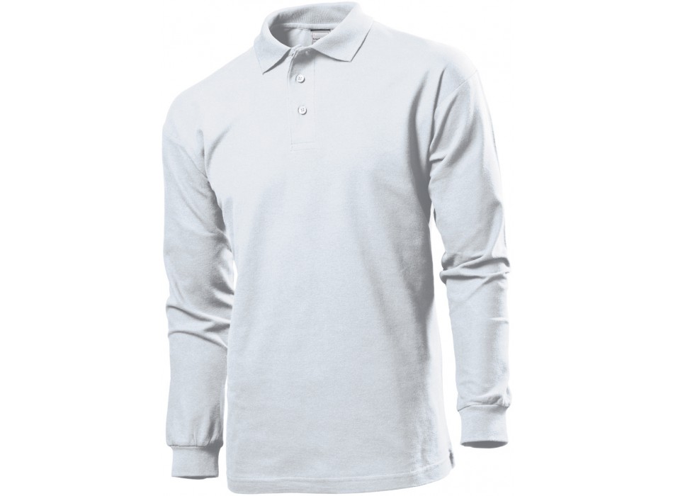 POLO M/L MEN STED 3 BOTT 100%C FullGadgets.com