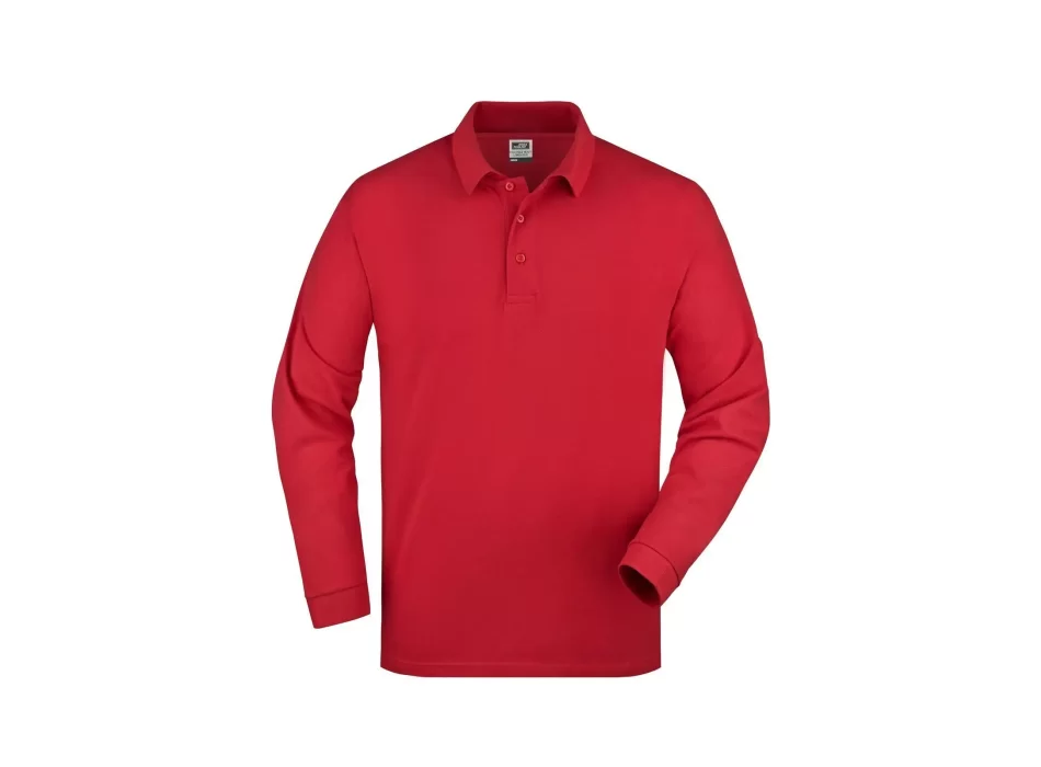 Polo Piqué Long-Sleeved FullGadgets.com