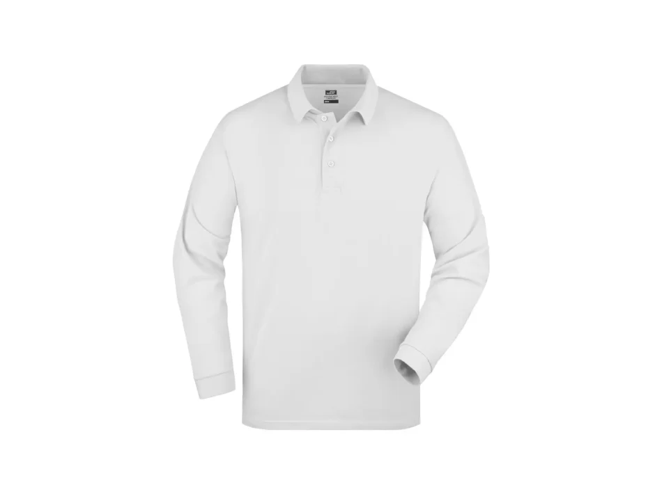 Polo Piqué Long-Sleeved FullGadgets.com