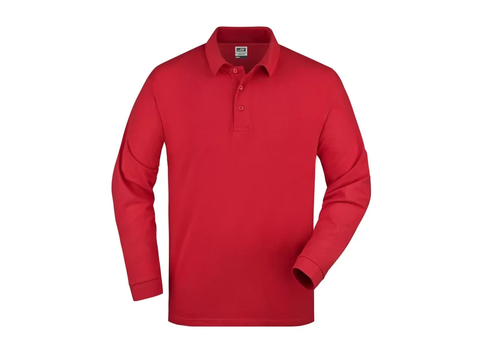Polo Piqué Long-Sleeved FullGadgets.com