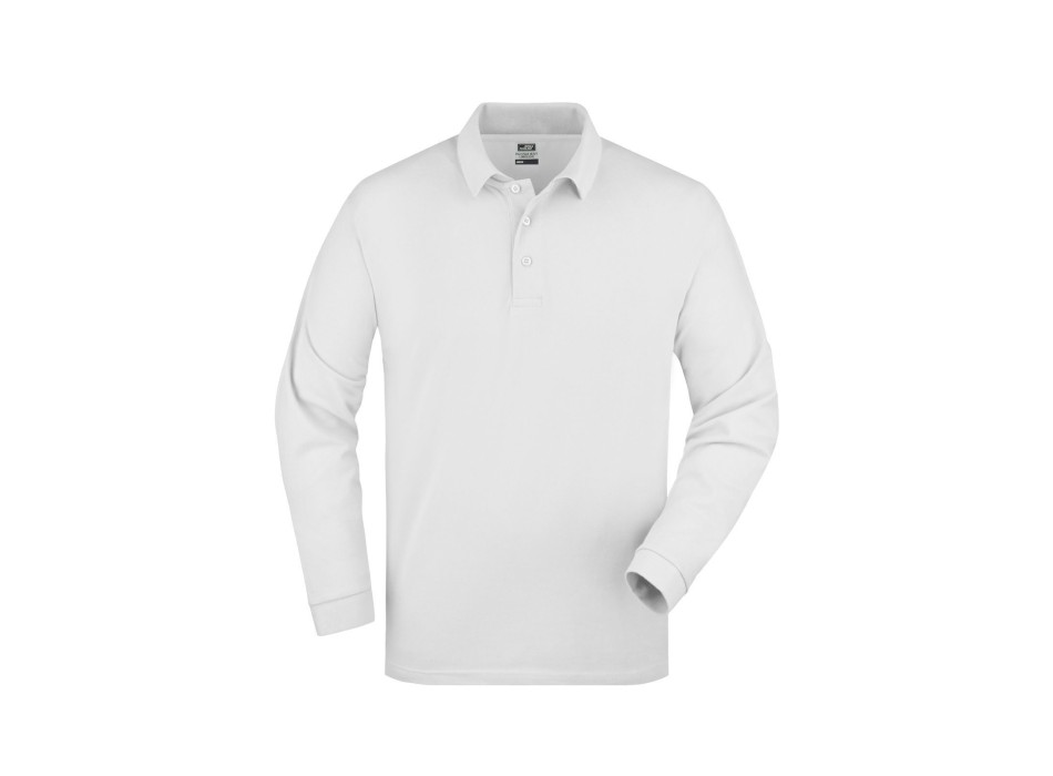 Polo Piqué Long-Sleeved FullGadgets.com
