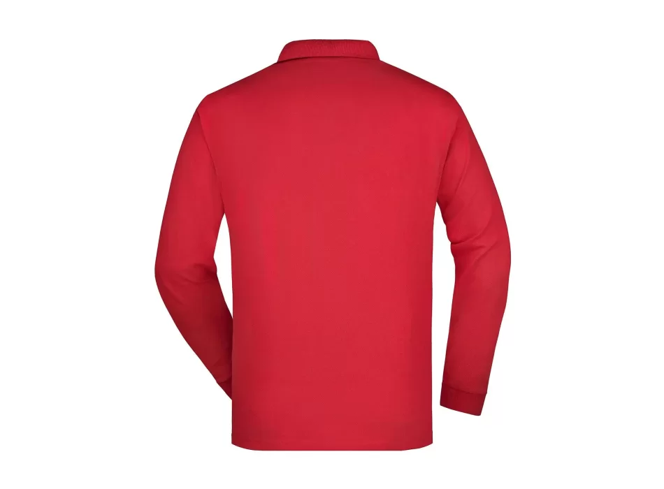 Polo Piqué Long-Sleeved FullGadgets.com
