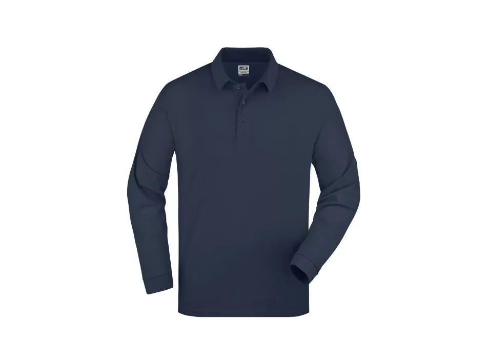 Polo Piqué Long-Sleeved FullGadgets.com