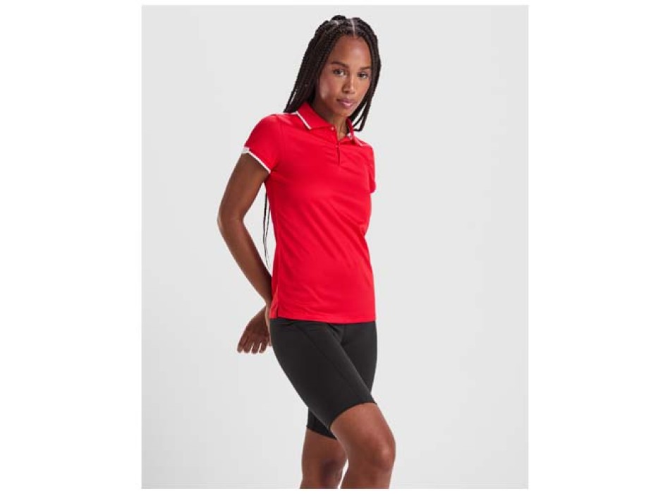 Polo sportiva a maniche corte da donna da 150 g/m² Tamil FullGadgets.com