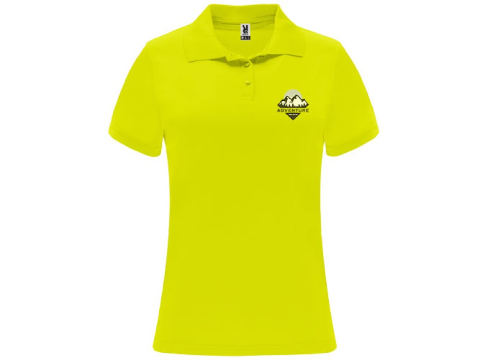 Polo sportiva a maniche corte da donna Monzha FullGadgets.com
