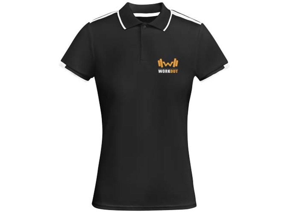 Polo sportiva a maniche corte da donna Tamil FullGadgets.com