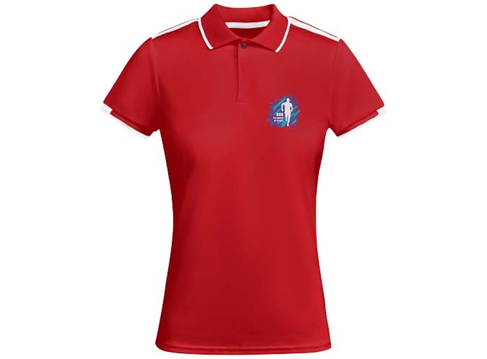 Polo sportiva a maniche corte da donna Tamil FullGadgets.com