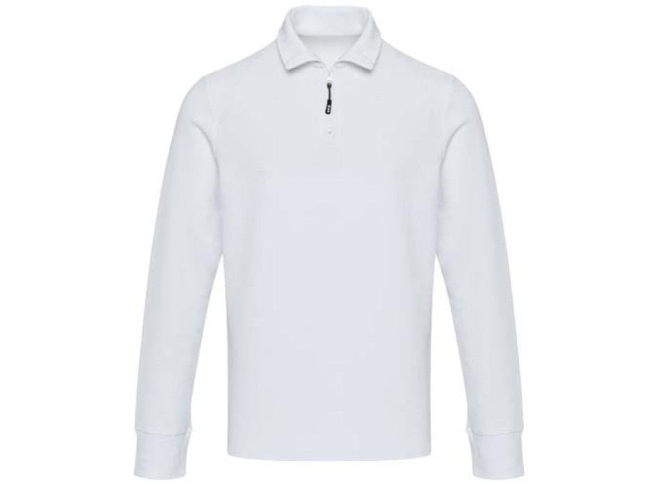 Polo unisex a maniche lunghe con mezza zip Zeus  FullGadgets.com