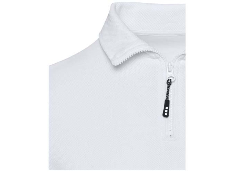 Polo unisex a maniche lunghe con mezza zip Zeus  FullGadgets.com