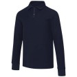 Polo unisex a maniche lunghe con mezza zip Zeus  FullGadgets.com