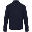 Polo unisex a maniche lunghe con mezza zip Zeus  FullGadgets.com
