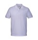 Polo unisex bianca in cotone e poliestere rigenerati da 200 g/m2 FullGadgets.com