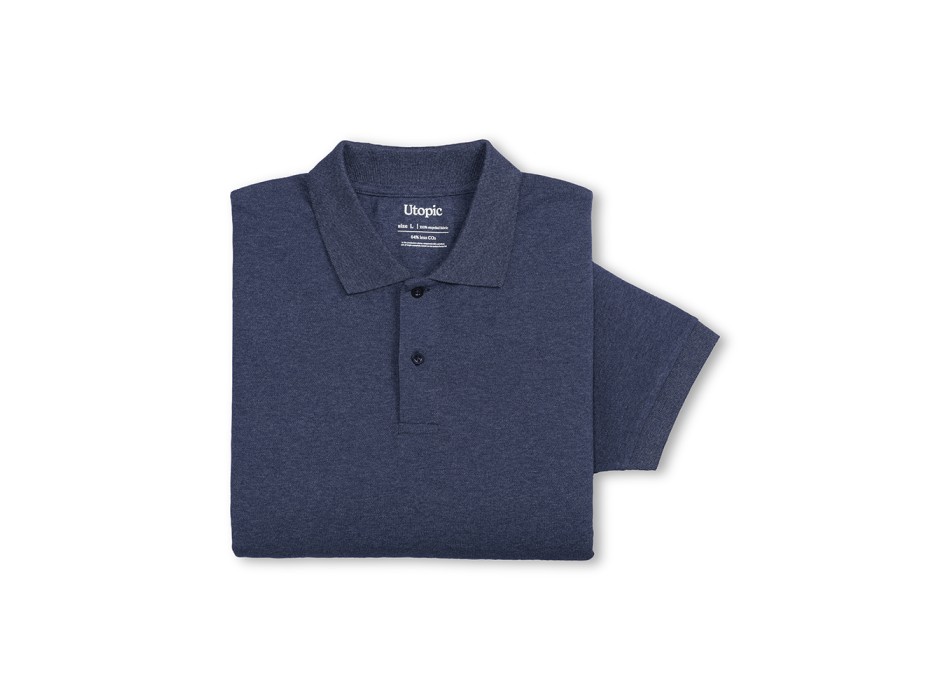 Polo unisex in cotone e poliestere rigenerati da 200 g/m2 FullGadgets.com