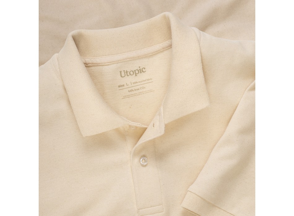 Polo unisex in cotone e poliestere rigenerati da 200 g/m2 FullGadgets.com