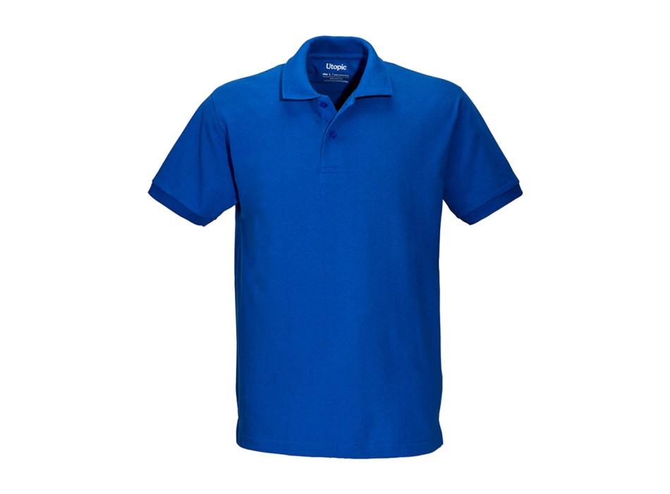 Polo unisex in cotone e poliestere rigenerati da 200 g/m2 FullGadgets.com