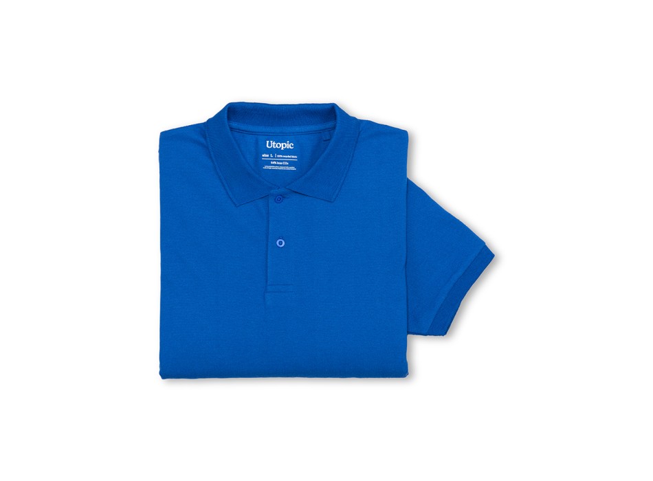 Polo unisex in cotone e poliestere rigenerati da 200 g/m2 FullGadgets.com