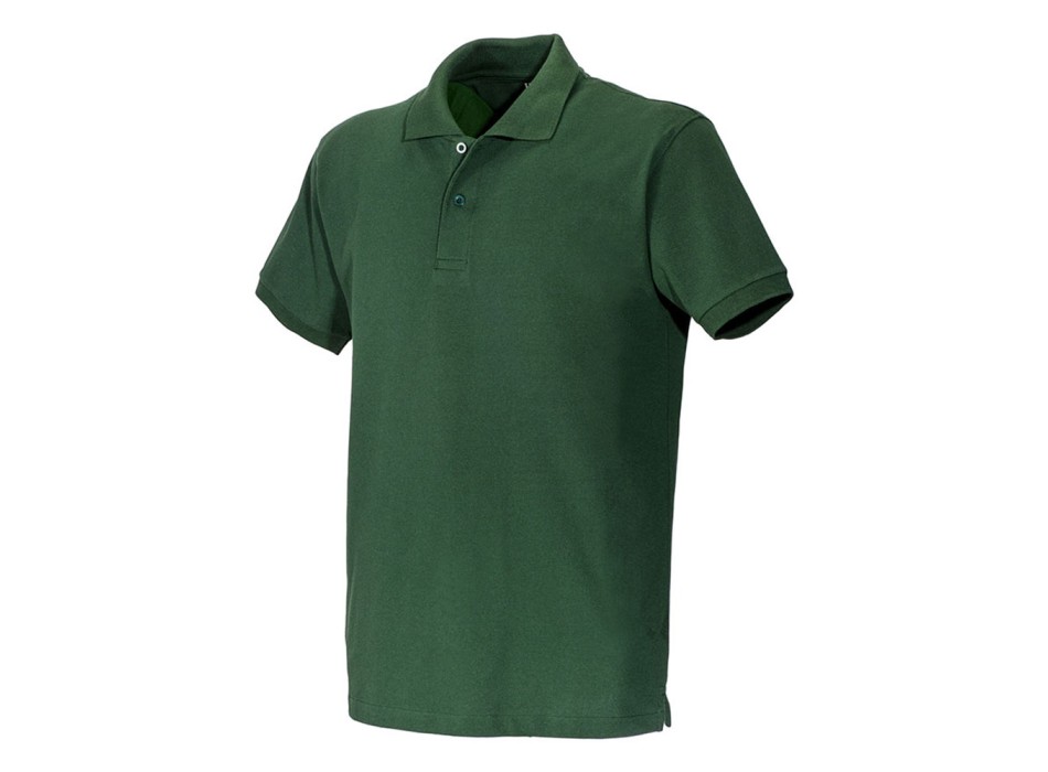 Polo unisex in cotone e poliestere rigenerati da 200 g/m2 FullGadgets.com