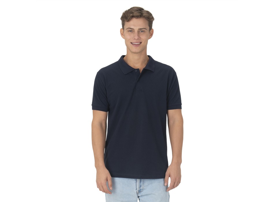 Polo unisex in cotone e poliestere rigenerati da 200 g/m2 FullGadgets.com