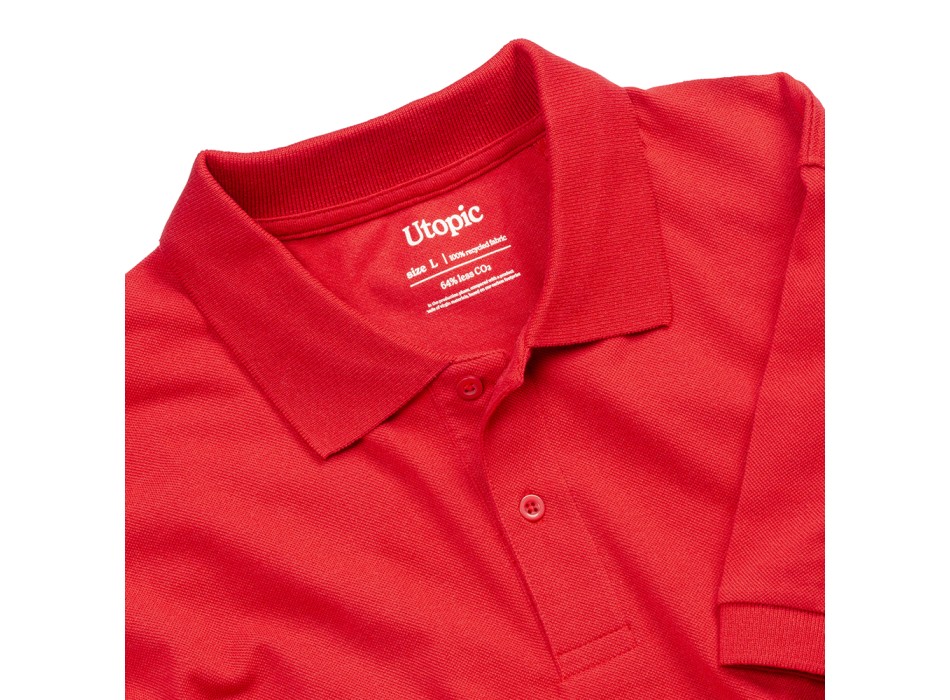 Polo unisex in cotone e poliestere rigenerati da 200 g/m2 FullGadgets.com