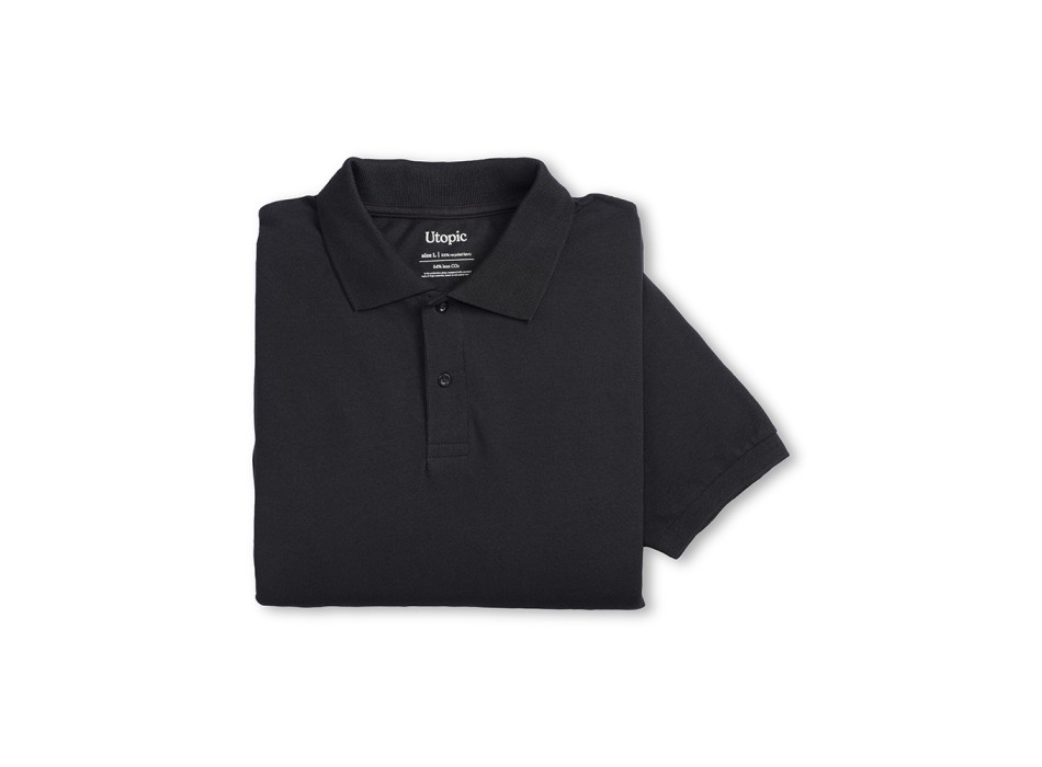 Polo unisex in cotone e poliestere rigenerati da 200 g/m2 FullGadgets.com