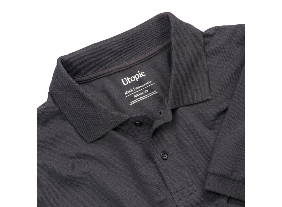 Polo unisex in cotone e poliestere rigenerati da 200 g/m2 FullGadgets.com