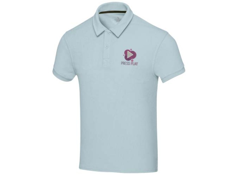 Polo unisex in tessuto terry riciclato Akoya FullGadgets.com