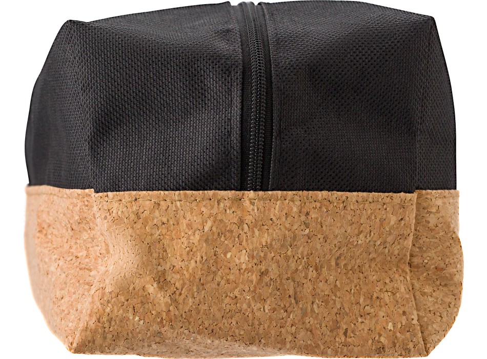Polyester and cork toilet bag Lynn FullGadgets.com