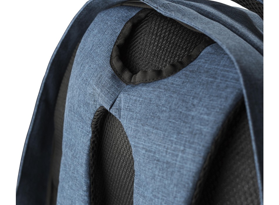 Polyester rPET (600D) backpack Celeste FullGadgets.com