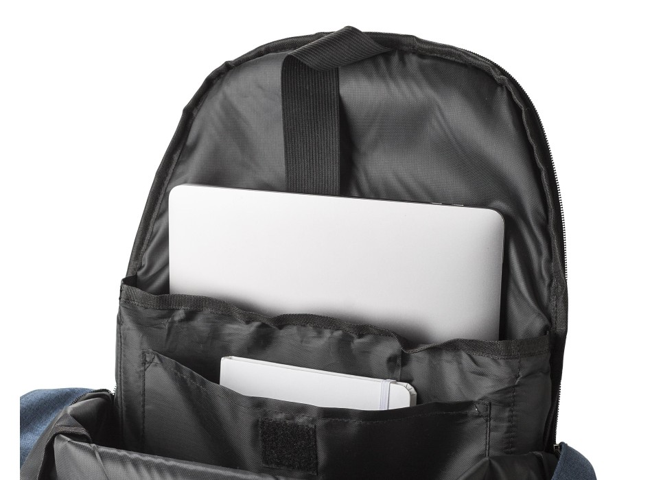 Polyester rPET (600D) backpack Celeste FullGadgets.com