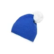 Pompon Hat with Contrast Stripe FullGadgets.com