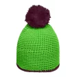 Pompon Hat with Contrast Stripe FullGadgets.com