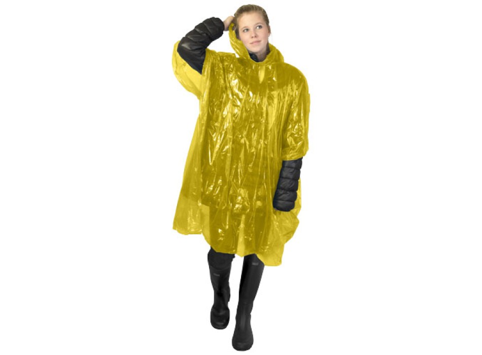 Poncho impermeabile monouso Ziva con custodia FullGadgets.com
