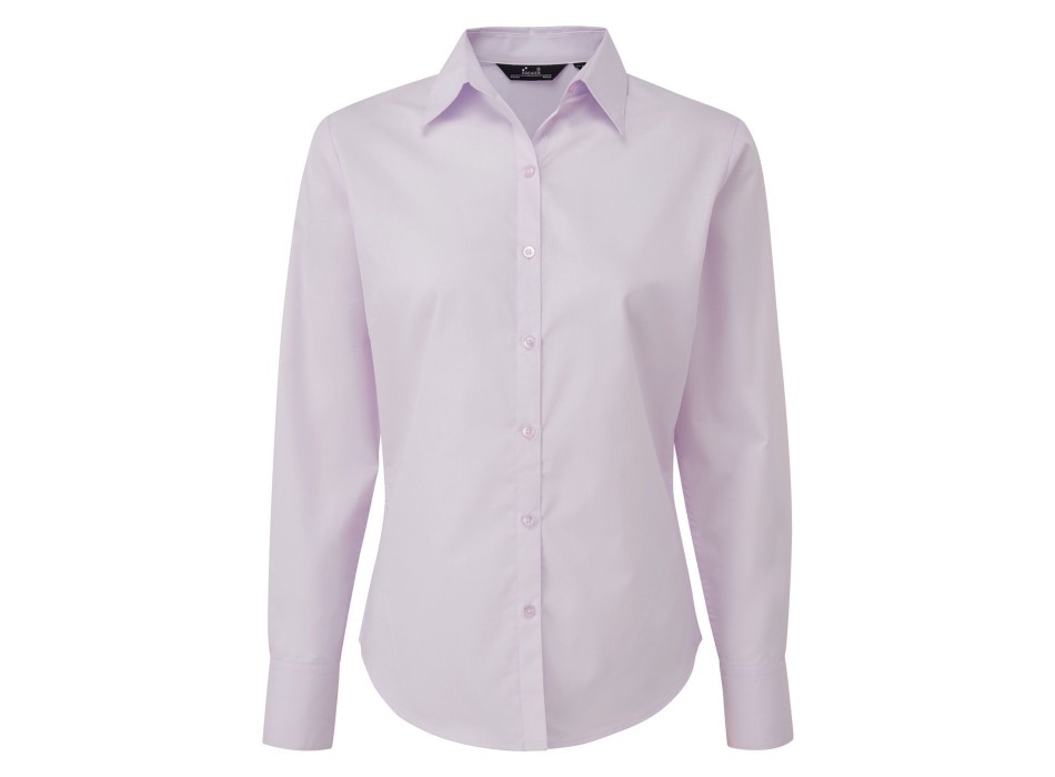Poplin Long Sleeve Blouse FullGadgets.com
