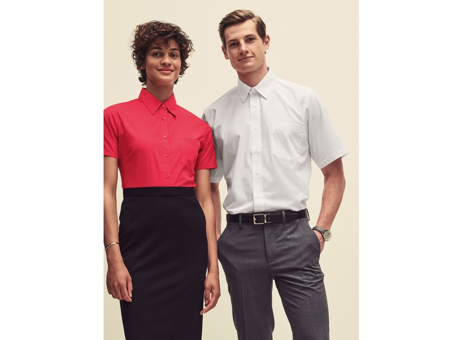 Poplin Shirt Short Sleeve FullGadgets.com