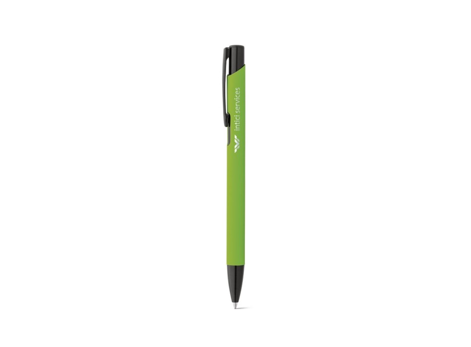 POPPINS. Penna a sfera in alluminio con finitura in gomma FullGadgets.com