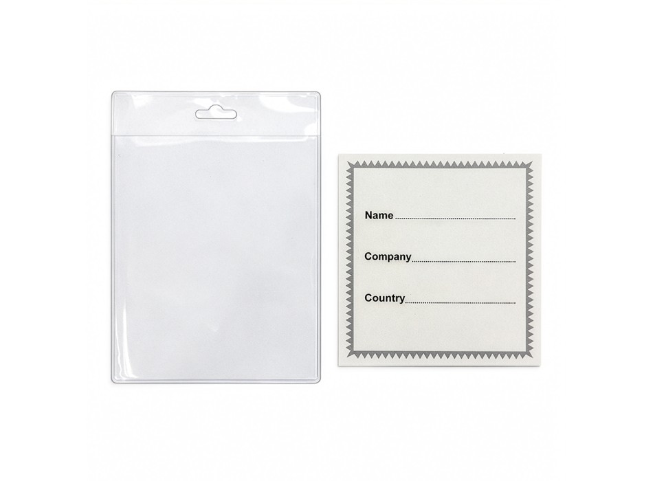 Porta-badge in PVC trasparente FullGadgets.com