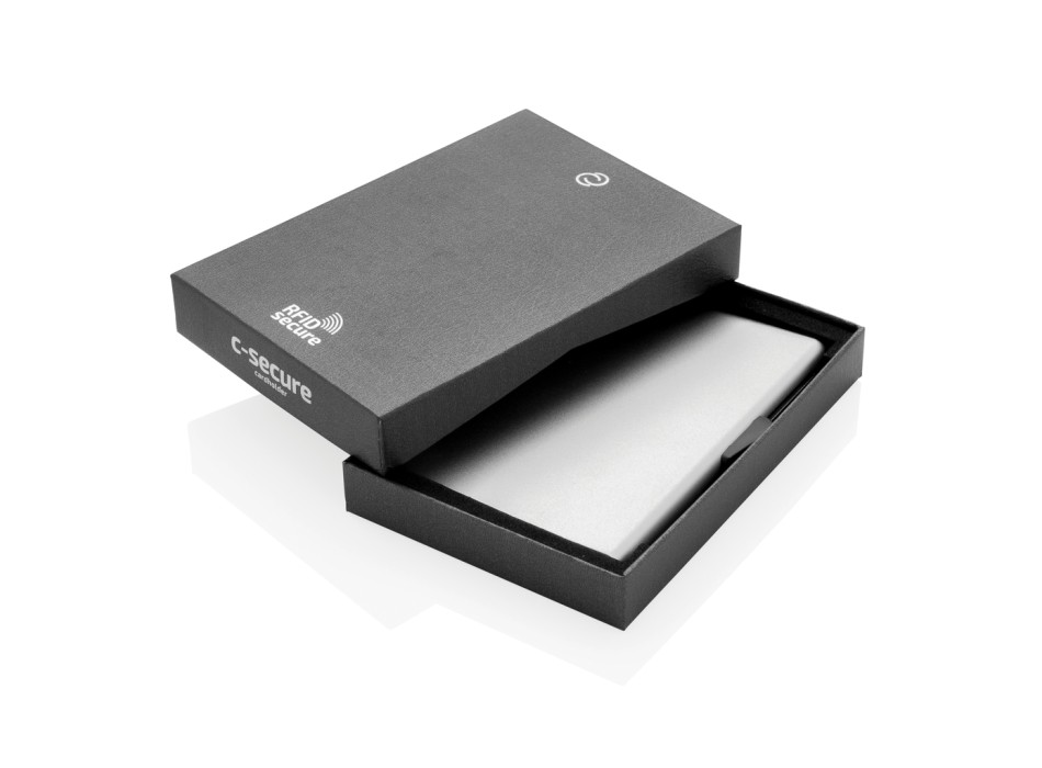 Porta carte di credito RFID in alluminio C-Secure FullGadgets.com