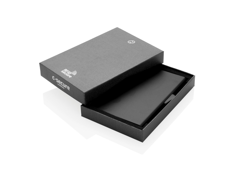 Porta carte di credito RFID in alluminio C-Secure FullGadgets.com