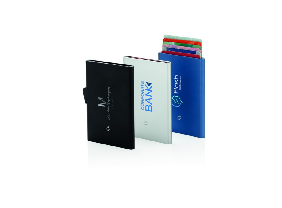 Porta carte di credito RFID in alluminio C-Secure FullGadgets.com