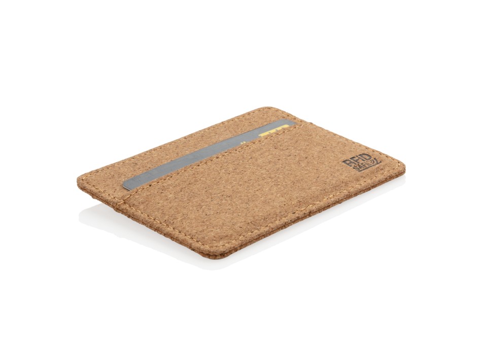 Porta carte di credito RFID in sughero FullGadgets.com
