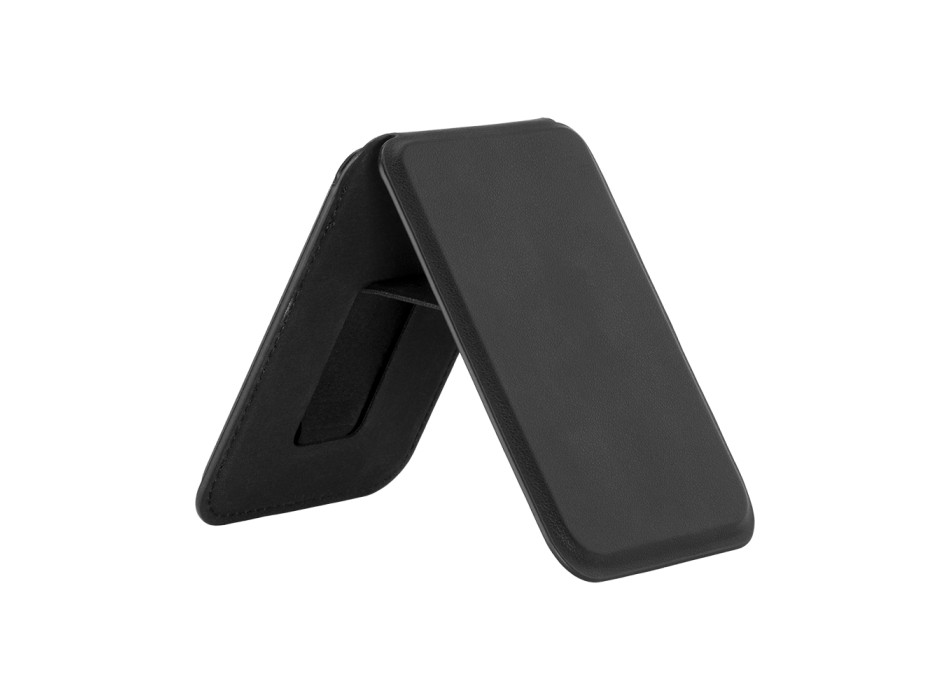 Porta carte magnetico in soft PU. Con stand porta cellulare FullGadgets.com