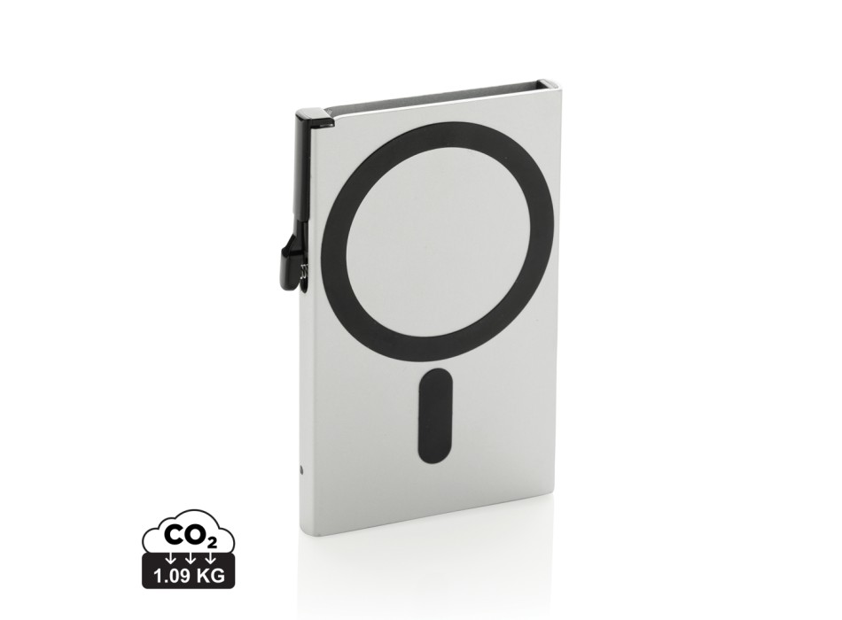 Porta carte magnetico RFID in alluminio per smartphone FullGadgets.com