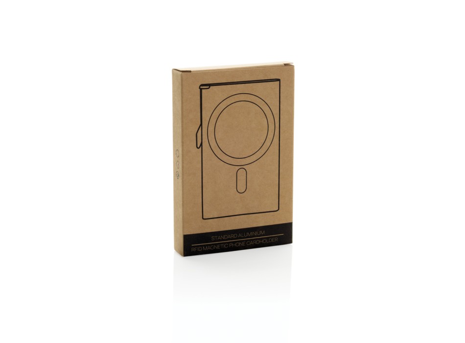 Porta carte magnetico RFID in alluminio per smartphone FullGadgets.com