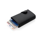 Porta carte RFID in alluminio con portafogli in PU FullGadgets.com
