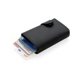 Porta Carte Rfid In Alluminio Personalizzabile Con Portafogli In Pu